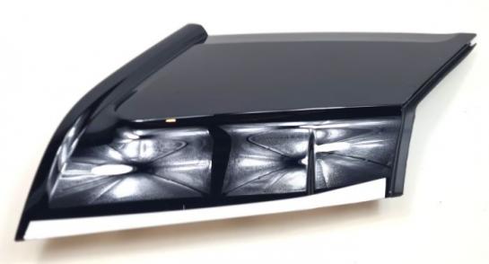 moulure noire extérieure de montant E arrière - Côté gauche - 5 portes - Range Rover Evoque à partir du numéro de châssis EH000001 - Origine LR