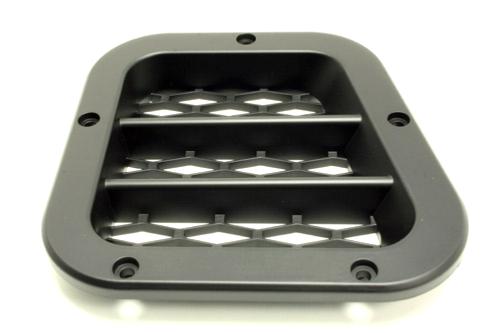 Grille d'admission d'air KBX côté gauche pour Defender (noir mat)